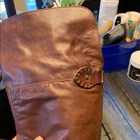 Frye Brown Over the Knee Boots Timeless Leather Design - Picture 10 of 13